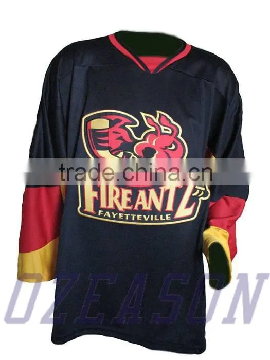 2016 Custom Embroidered Hockey Jerseys,Sublimated Ice Hockey Jersey