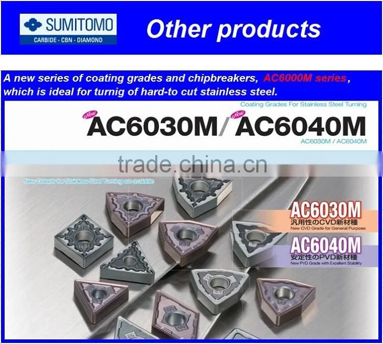 Super FF-coat of AC800P series by Sumitomo enable to make your satisfaction of metalworking