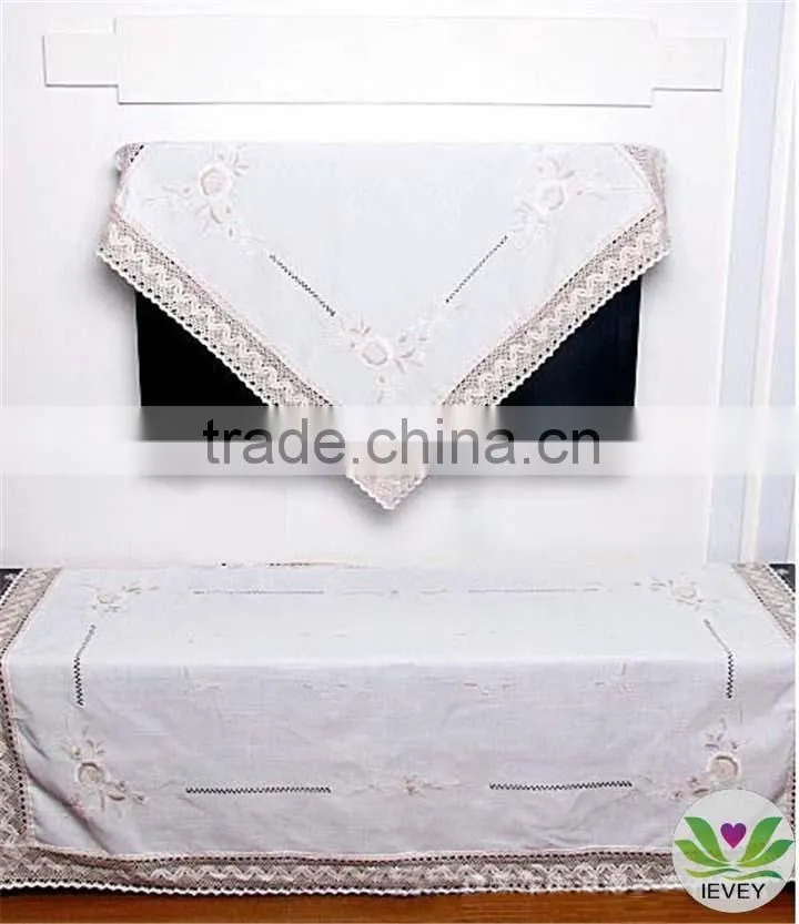 home textile tablecloth manufacturer coffee tablecloth hand embroidery designs tablecloth lmzc1005(9)K