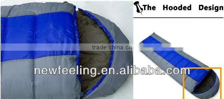 2013 New designed Envelope Sleeing Bag with a Hood