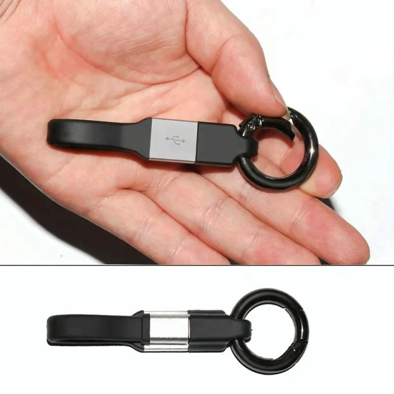Mini portable fast charging micro usb keychain cable and short data sync charger for Huawei and Samsung smartphone