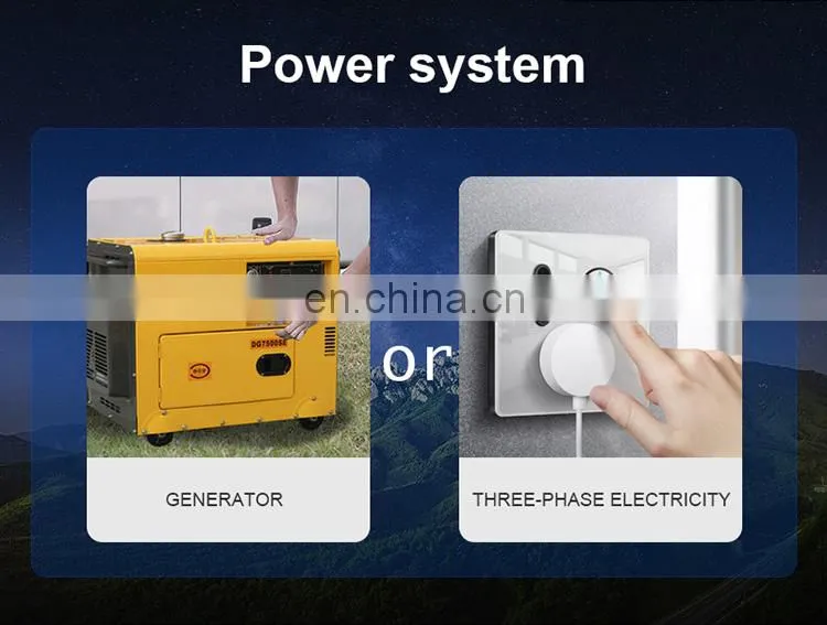 Big power provide 380V generator supply rubber track robot platform tracked robot chassis underwater robot chassis