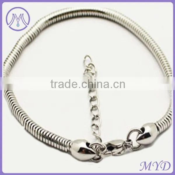 925 sterling silver gold plated snake bracelet chain