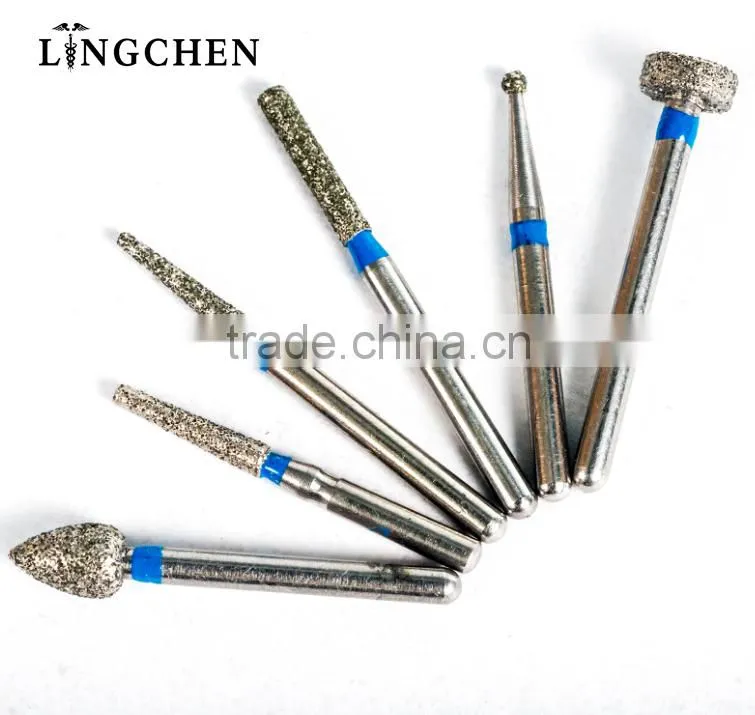 Guangzhou cheap ce high quality high speed diamond dental burs