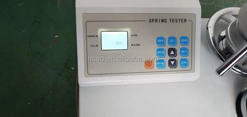 5000N Digital Display Spring Extension Tensile Compression Load Testing Machine/Spring Tester