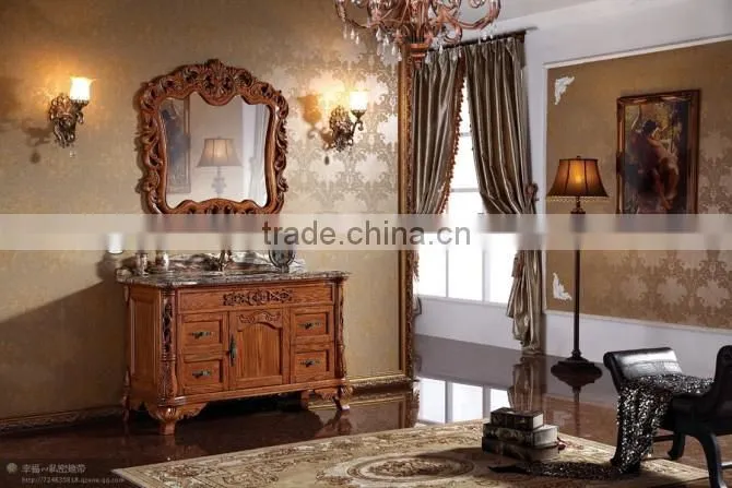 soild wood bathroom vanity