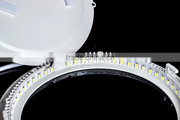 ultra thin small round led panel light 3w