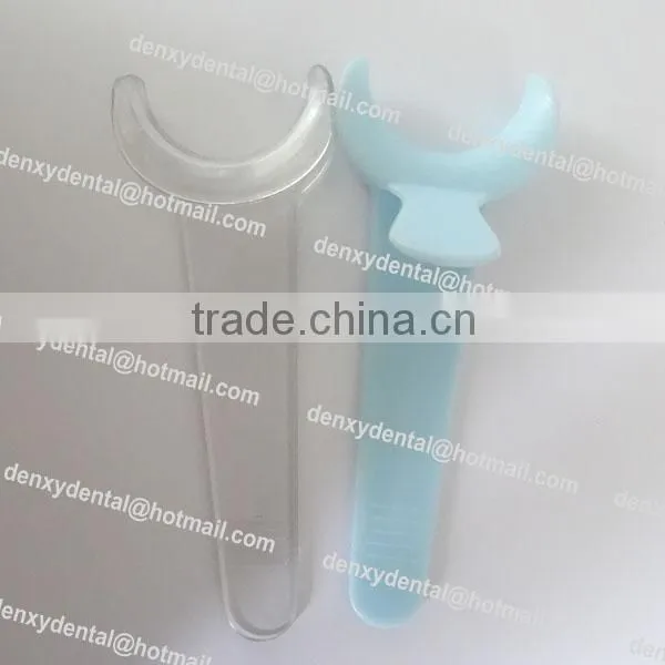Promotional high quality orthodontic dental mouth opener / soft plastic dentist best choose cheek retractor
