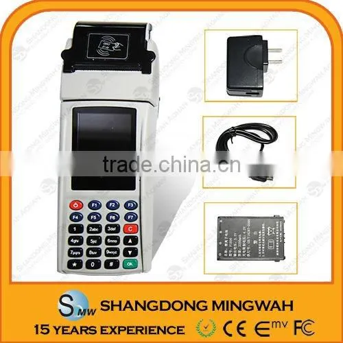 Java rfid portable pos with thermal printer phone call support accept Paypal