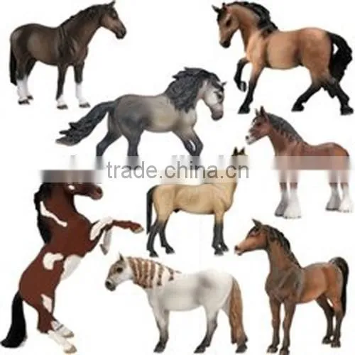 New Plastic Animal Figurines Horse For Sale
