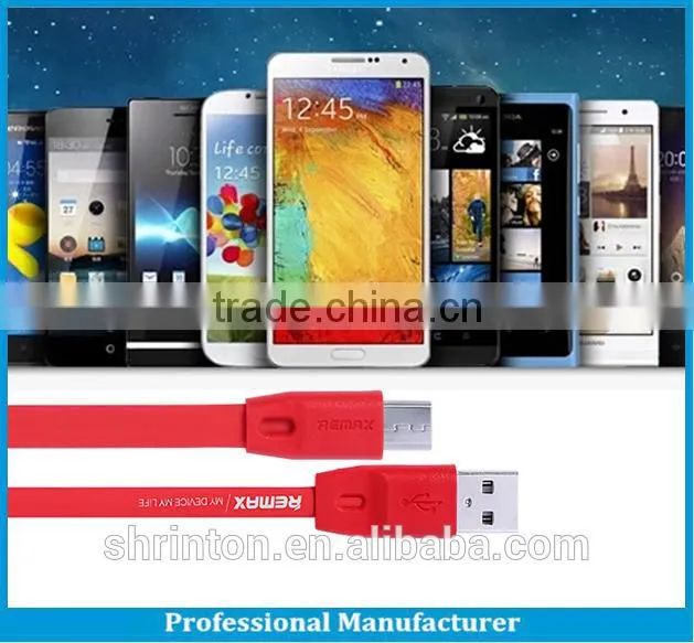 Remax Brand fast sync data cable, USB cable for connecting and charging specified devices