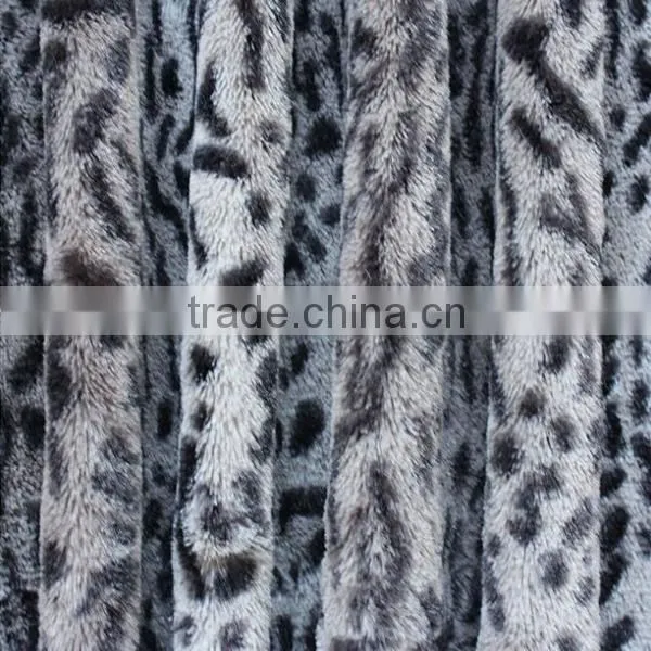 pv plush fabric women cloth knit pile fabric