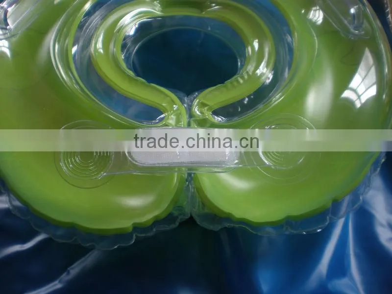 pvc inflatable baby neck ring, inflatable neck ring for baby swimming