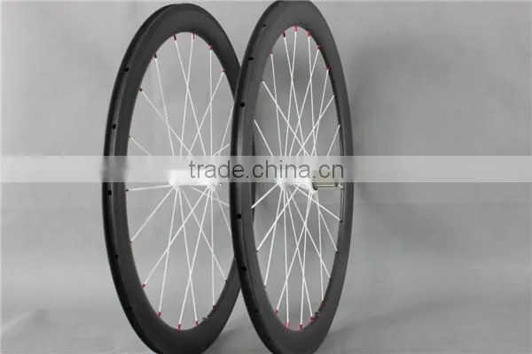 Carbon 50mm road bike wheelset High strength full carbon fiber road bike wheelset 50C