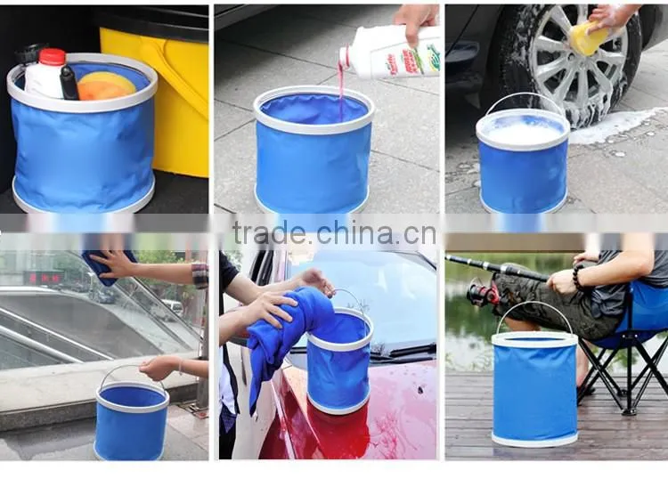 2016 folding bucket for go hiking