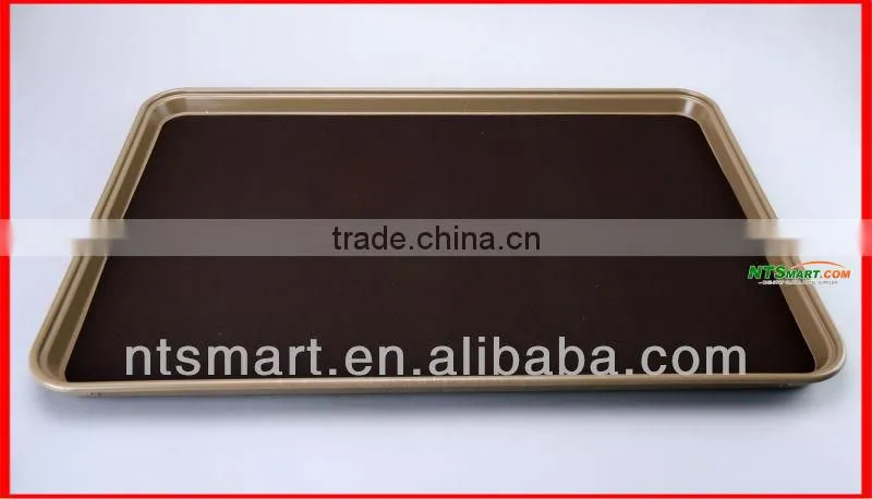 White Plastic Rectangular Serving Tray