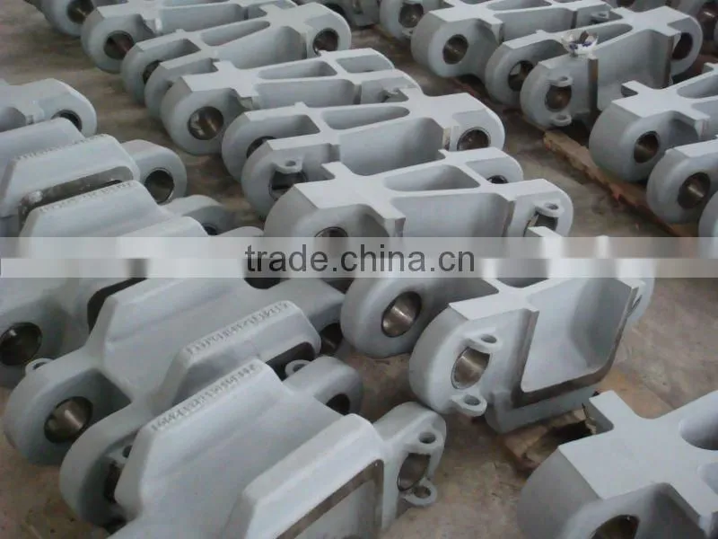 crawler pad link casting