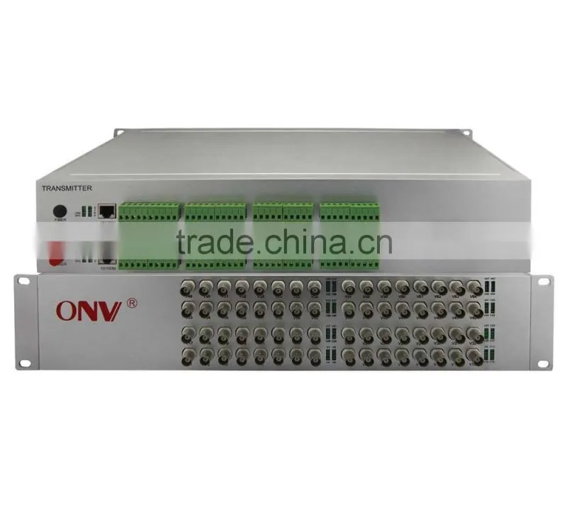 ShenZhen ONV Technologies company 64CH Video Fiber Optic Transceiver