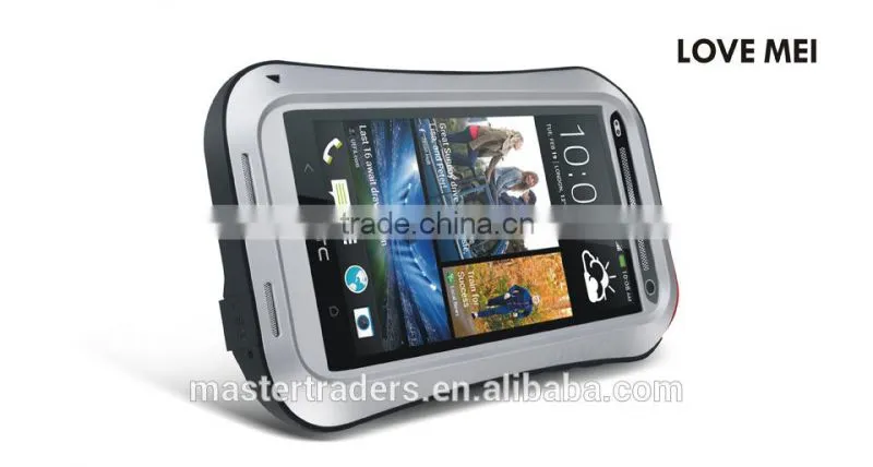 Love Mei Waterproof Aluminum Case for HTC One MAX T6 MT-2271