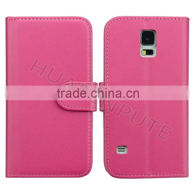 Duarable Leather Case for Samsung S5,PU Cases for Galaxy S5/