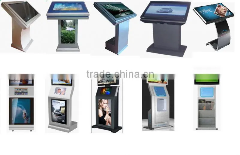17" Interactive Kiosk,Ticket Printing Touch Screen Kiosk / Touch Kiosk Bank Payment