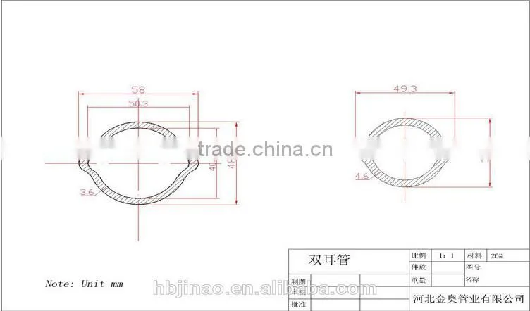 Agricultural Drive PTO shaft lemon tube