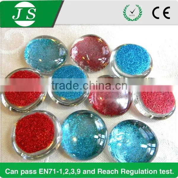 Attractive newest flat glass beads