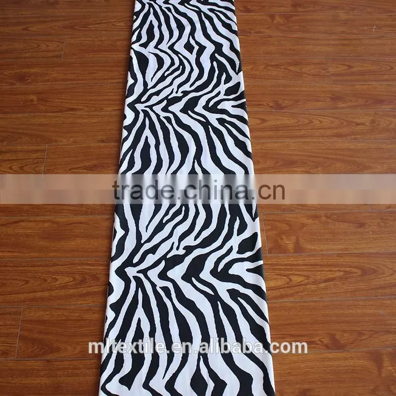 Eco-friendly organic printed bamboo fabric textile