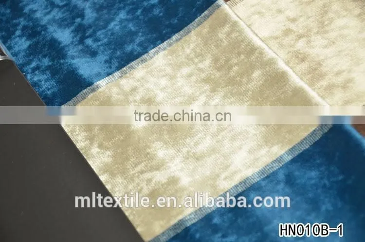 polyester yarn dyed velvet sofa fabric