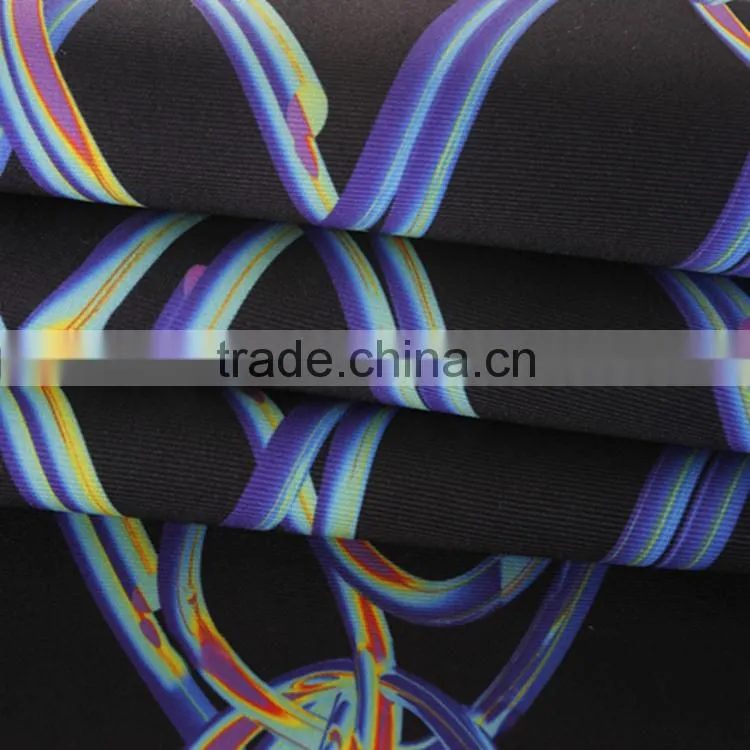 100 cotton fabric printed interlock fabric textile for baby t shirt clothing