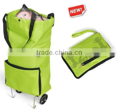 2013 folding wheeled shopping bag