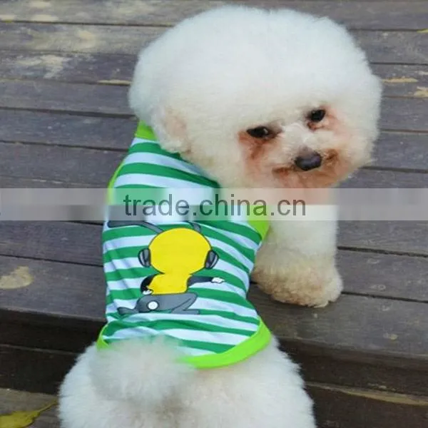 pet soft and lovely print clothing dog clothes