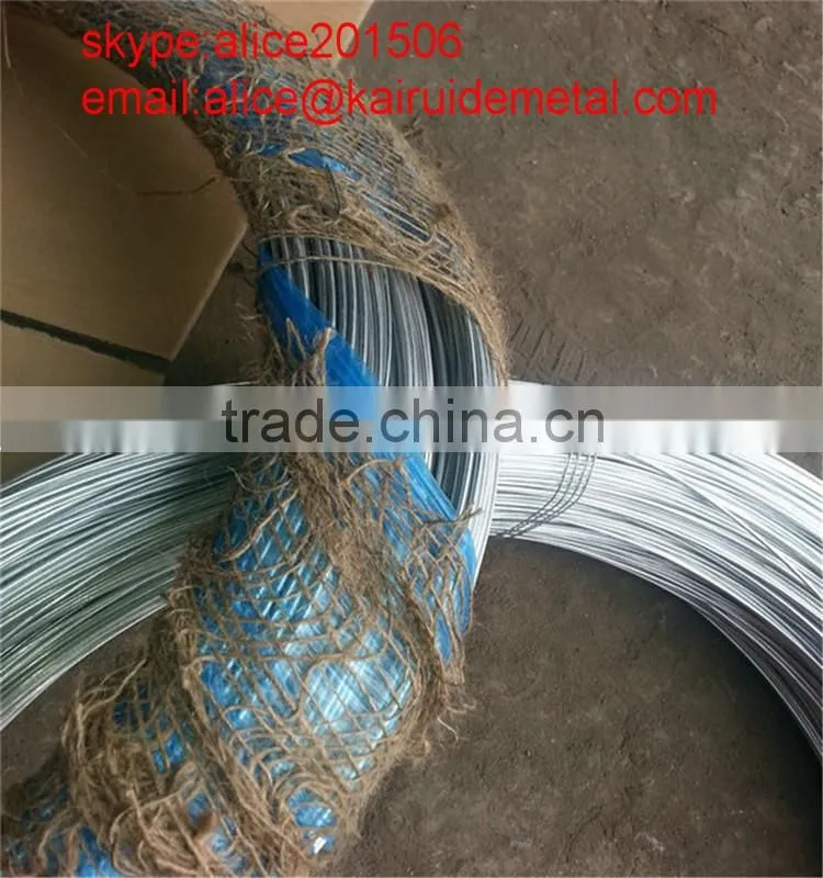 high quality low price galvanized iron wire specification of galvanized wire factory