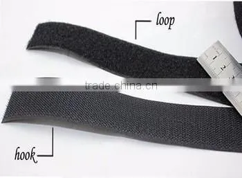 Nylon black hooks and loops tape fasteners manufacturers