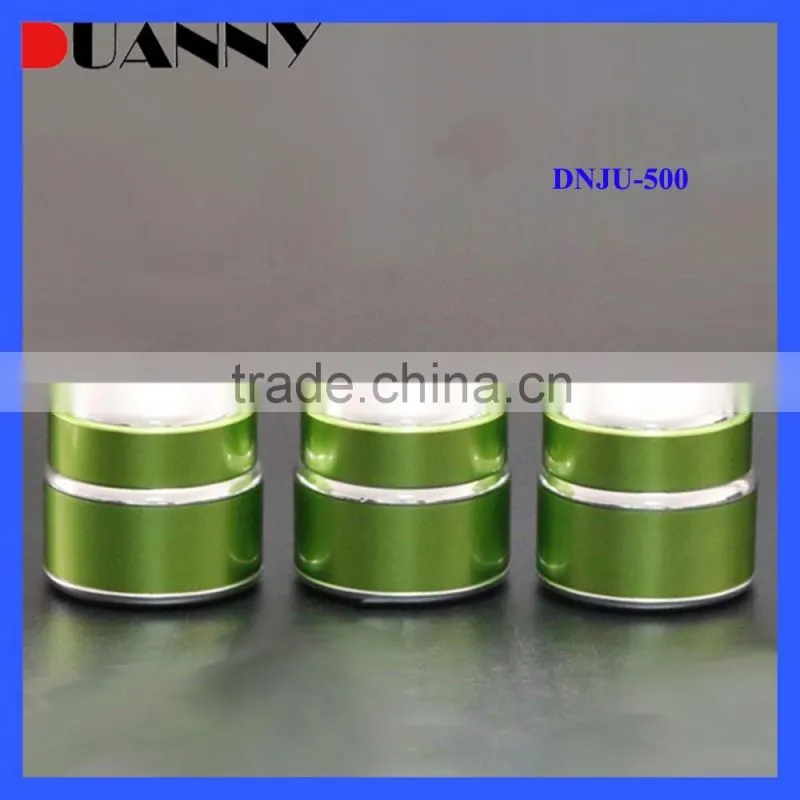 7G 15G 20G 30G 50G 100G 200G High Quality Luxury Round Acrylic Cream Cosmetic Jar Aluminium