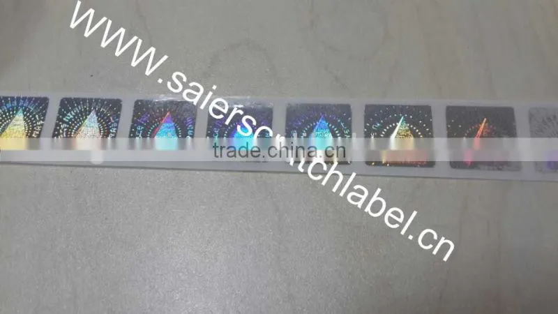 Hologram sticker