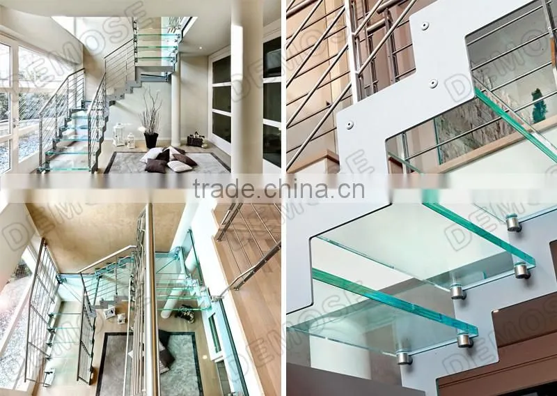 prefabricated cottage contemporary steel wood stairs