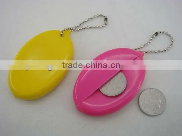 Professional Manufacturer 3D Soft PVC Lady Change Purse