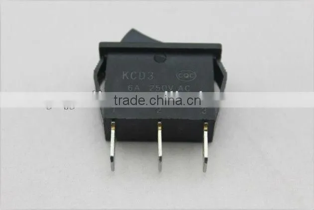 YL3-7 single pole waterproof square on-off-on panel mounting rocker switch