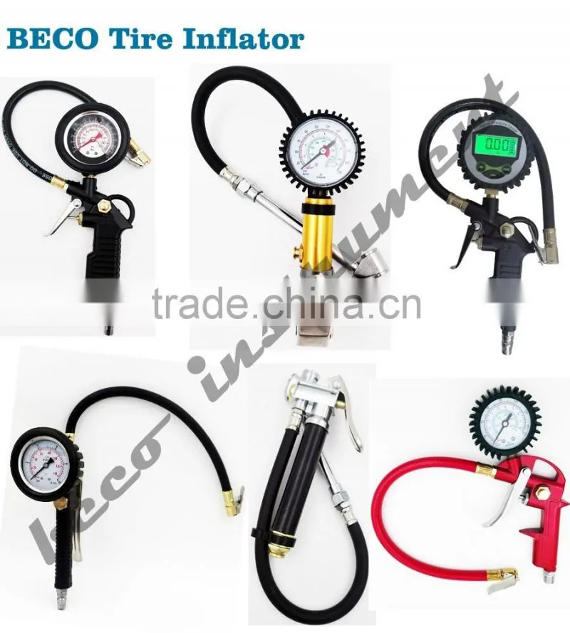 Beco heavy duty Tire air inflators with digital pressure gauges