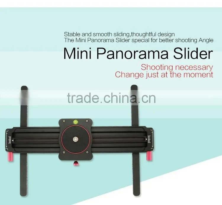 The hottest professional factory directly high quality aluminium alloy mini slider parallax for photography video shooting