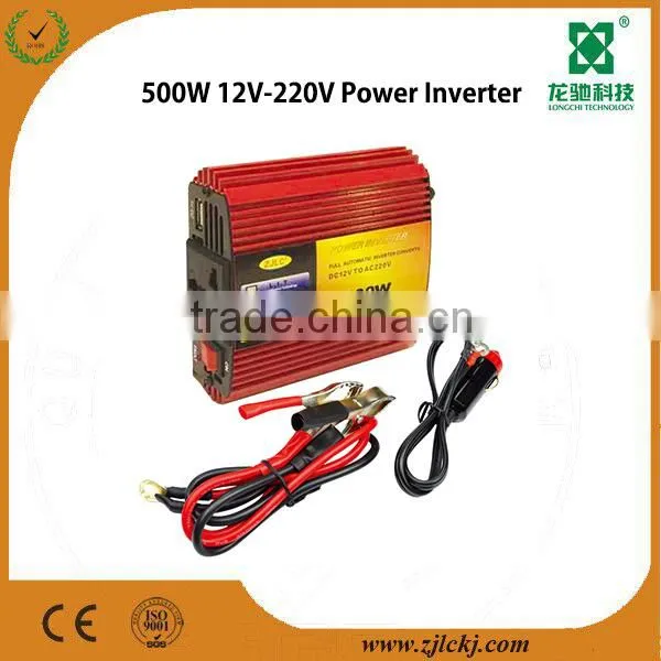 Factory Price 500 watt dc to ac inverter,12V 220V dc to ac power inverter