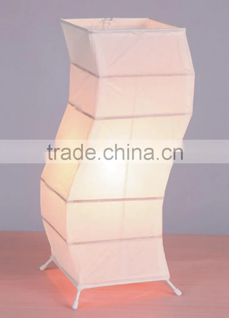 Energy Saving E14 Light Source and CE Certificate Standard table lamp with fabric shade