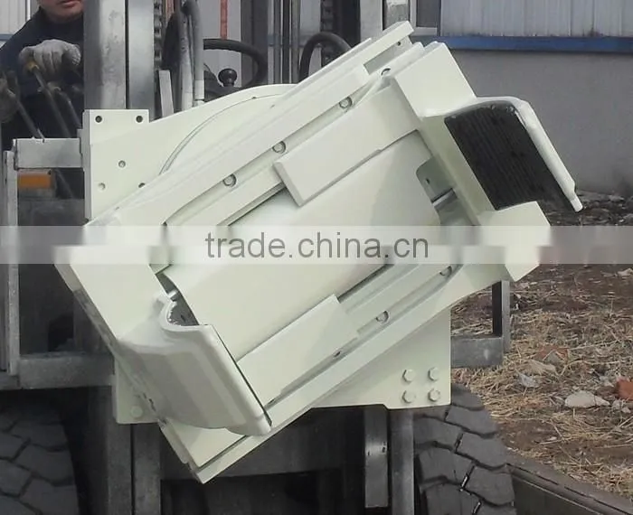 side shifting drum clamp for forklift for sale