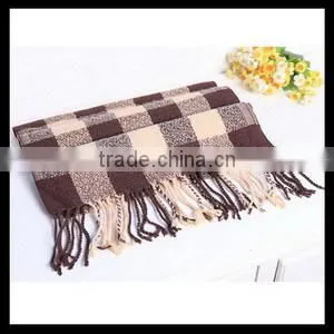 Winter cotton colorful plait large European street towels blankets scarf at stock
