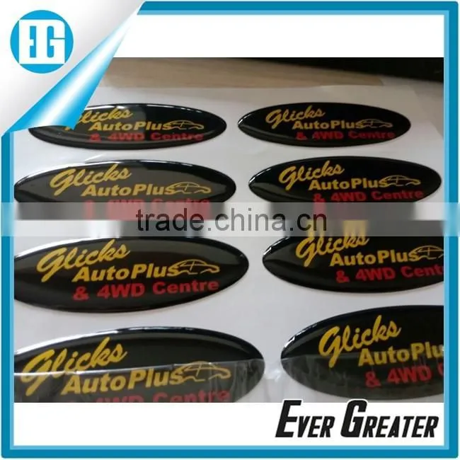custom clear epoxy dome sticker High quality epoxy resin dome