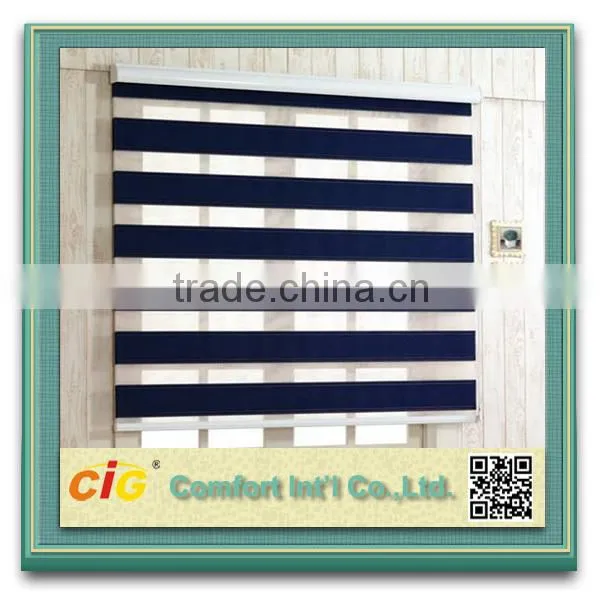 High quality zebra Roller Curtain Blackout Zebra Blind