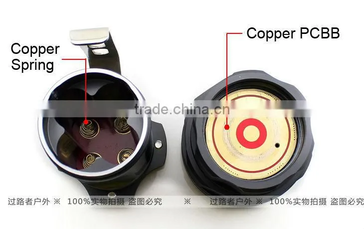 GOREAD Y4 black aluminum portable High bright 5*T6 50W LED rechargeable search products