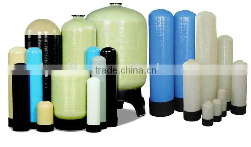 plastic fiberglass water tanks for filtration