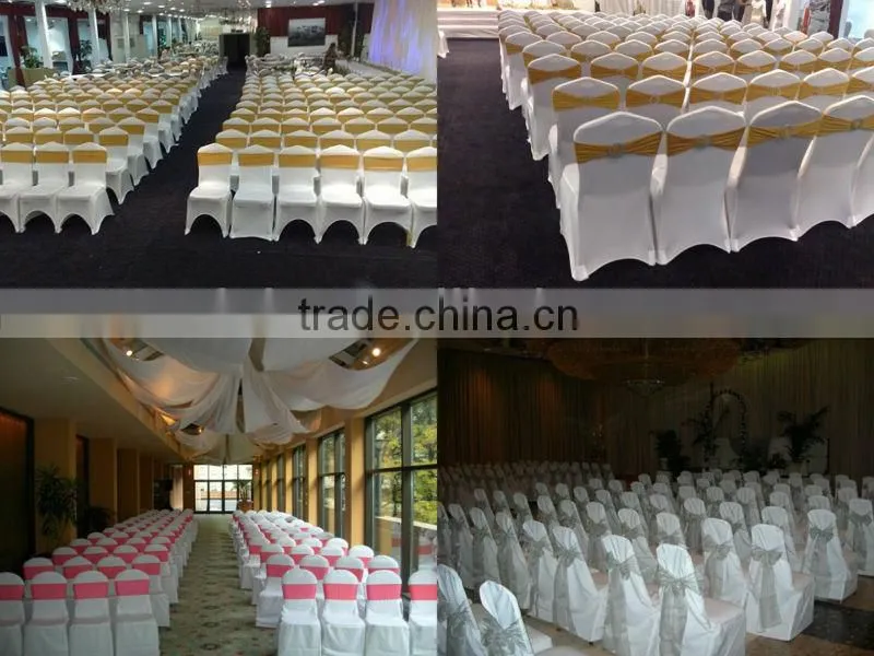 peach, fancy vogue satin chair sash tie back,bow tie,knot,wedding cheap chair covers and sashes for sale